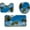 Bath Mat-5, variant on Memory Foam Bathroom Rug 3 Piece,Summer Beach with and Shells Sea Soft Absorbent Bath Mat,Machine Washable Bathmat,Thick Shower Floor Carpet Rugs Room Décor Accessories