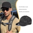 thumbnail image 3 of Sonducket Gorra de béisbol de algodón para exteriores, cúpula bordada ajustable, protección solar, deporte, pesca, Golf, sombrero, accesorios Sombreros Gris, 3 of 6
