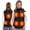 Black, variant on Women Heated Vest with 7.4V Battery, Size Adjustable 8 Heating Zone Cloth-Black