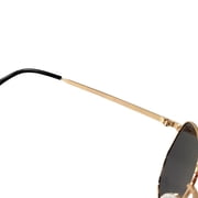 Quay Australia Big Time Square Sunglasses, Gold/Smoke