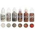 thumbnail image 3 of Ranger Stickles Glitter Glue Bundle A "Flicker" - Six .5 fl oz Bottles - Icicle, Glisten, Platinum, Rose Gold, Copper, and Sunset, 3 of 3