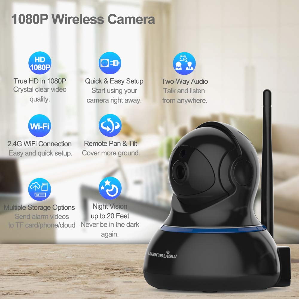 Caméra De Surveillance IP 350° WansView Q3 - Présentation 