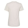 thumbnail image 3 of Bella Plus Canvas B20505248 Womens Relaxed Fit Heather CVC T-Shirt, Heather Prism Natural - 3XL, 3 of 5
