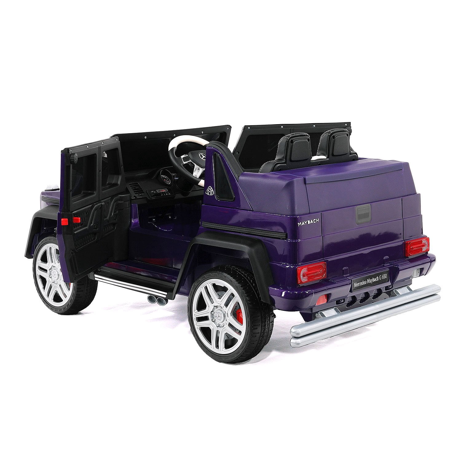 Mercedes Maybach G650, Kids Ride-On Car w/ Parental Remote, 12V Battery Power, MP3 Player, EVA Foam Rubber Tires
