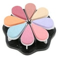 thumbnail image 4 of Petal Shape  Pad for DIY HandMade, Creative Ink Pad, Office Supplies, 8 Color Combinations, Pigment based Water based, Mix Colors for Finger Painting, 4 of 7