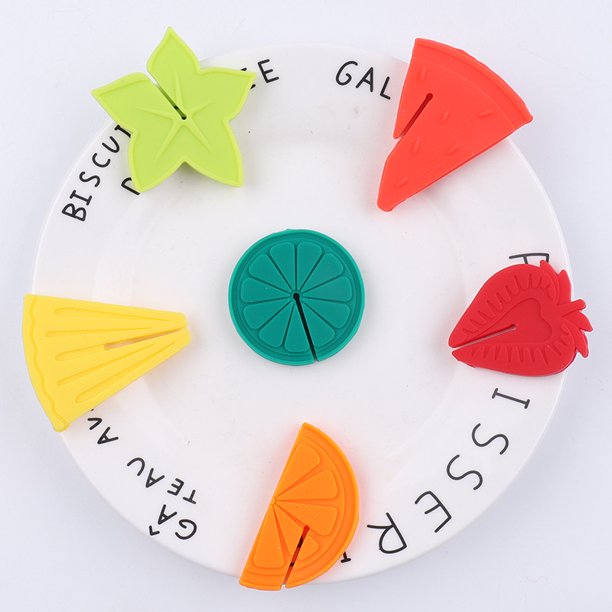 Wine Glass Markers Set of 6 Silicone Beverage Glass Ornaments and Wine