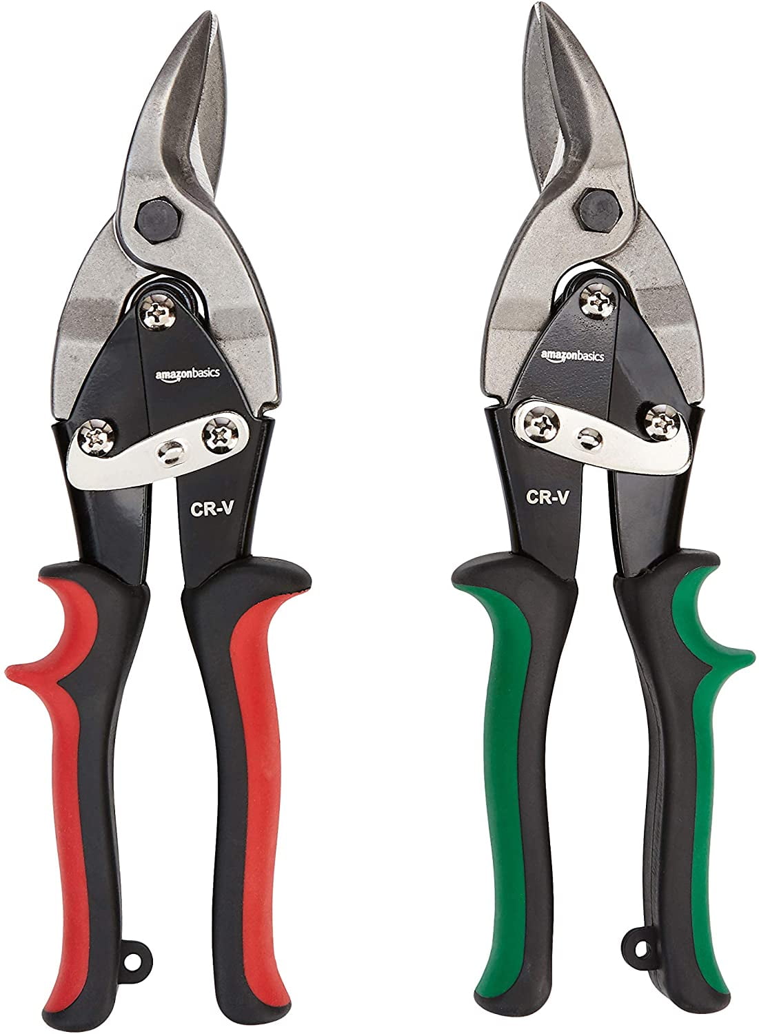3pc LEFT RIGHT-AND STRAIGHT CUT EDGES CR-V HEAVY DUTY PROFESSIONAL TIN SNIPS
