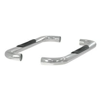 ARIES 204018-2 3-Inch Round Polished Stainless Steel Nerf Bars, No-Drill, Select Chevrolet Blazer FS, Tahoe, GMC Yukon, C, K Fits select: 1988-1995 CHEVROLET GMT-400