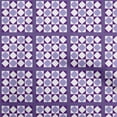 thumbnail image 1 of oneOone Cotton Silk Dark Purple Fabric Mosaic Diy Clothing Quilting Fabric Print Fabric By Yard 42 Inch Wide, 1 of 5