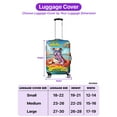 thumbnail image 5 of Hello Summer Bulldog Pool Day on Watermelon Float Travel Luggage Cover Dog Lover Gifts Idea Suitcase Dust Protective Decor - 13008, 5 of 5