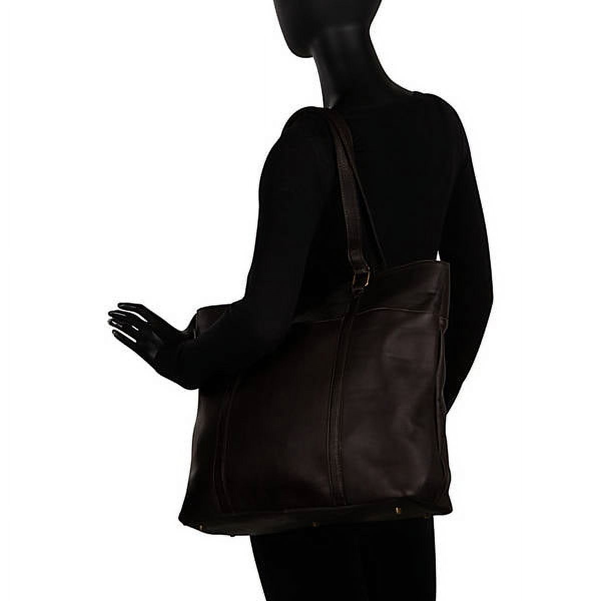 Le Donne Leather Women's Laptop Tote TR-1063 - image 4 of 4