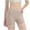 Khaki, variant on Ziynglg Bike Shorts for Women High Waist Slim Bike Shorts Quick Dry Breathable Yoga Shorts Solid Color Sport Shorts