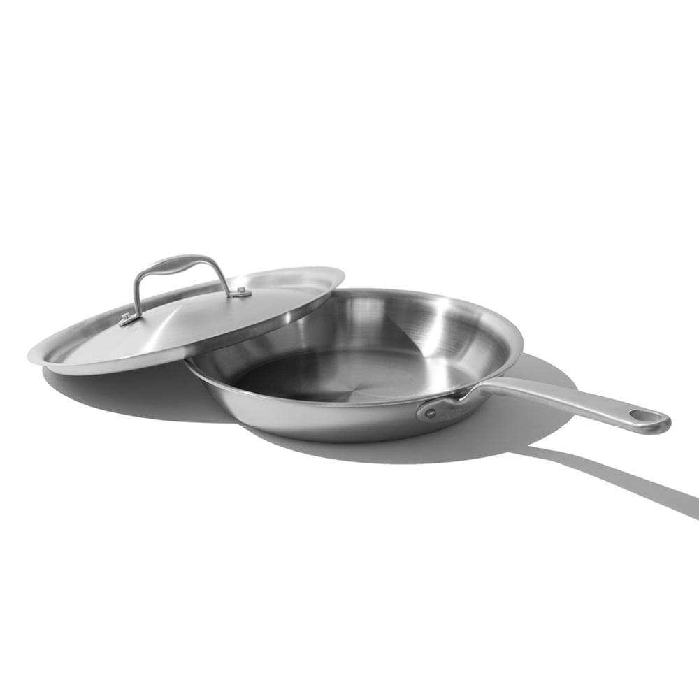Made In Cookware 10Inch Stainless Steel Frying Pan With Lid