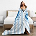 thumbnail image 5 of Yeshiva University Logo Fleece Blanket, Very Soft Microfiber Flannel Blanket for Couch Warm and Cozy for All Seasons, 5 of 6