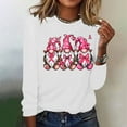 thumbnail image 4 of AOOCHASLIY Caring for Women's Tops Empowering Anti Breast Cancer Awareness Bow Pattern Printing T-Shirt - Soft, Breathable, Crew Neck, Short Sleeve, Relaxed Fit, Casual Wear for Women, 4 of 4