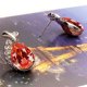 thumbnail image 5 of Pendientes colgantes con forma de gota de agua para mujer, collar, pendientes, collares, colgantes, conjunto de collar con colgante, conjunto de collar con colgante., 5 of 6