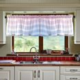 thumbnail image 3 of Yayeee Kitchen Curtains Tier Set of 2 Light Filtering 57"x24" Over Sink Window Panels, Light Blue Gradient, 3 of 7