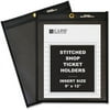 C-Line Shop Ticket Holders, Stitched One Side Clear, 9 x 12, 25/BX, 45912