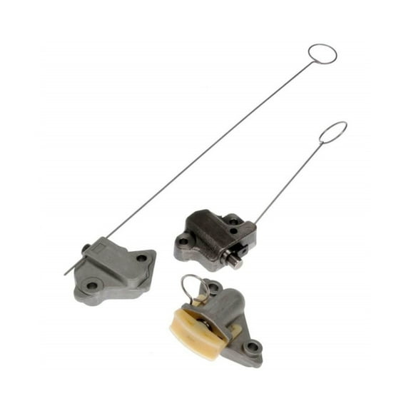 KarParts360 For Jeep Grand Cherokee 2011-2019 Timing Chain Tensioner Set | QT/Aluminum Alloy | Aluminum Housing | Spring Loaded Tensioner Type | 2 Inches Housing Length | For 5047891AA, 5184360AF