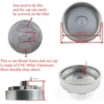 thumbnail image 3 of MRY Fuel Filter Housing Cover Cap for 2011-2024 Ram 6.7L Cummins Diesel, Silver, 3 of 5