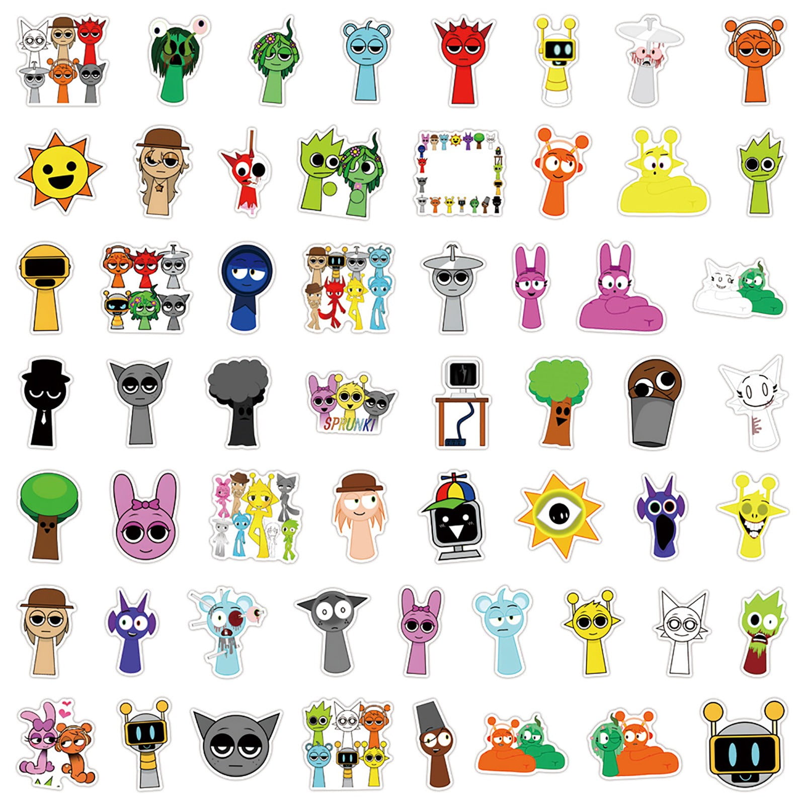 100 Autocollants Fantômes Halloween - Imperméables, Adhésifs En Papier - Environ 5 Cm - Pour Décorer Bouteilles, Ordinateurs, Gobelets, Téléphones