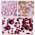 thumbnail image 5 of ND05 3d Nail Art Rhinestone Mix Sizes Ab Colors Flat Bottom Chameleon Nail Studs, 5 of 5