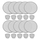 thumbnail image 1 of Uxcell 10" Disco Volador Plegable Set de 10 Discos Voladores de Bolsillo Color Gris, 1 of 7