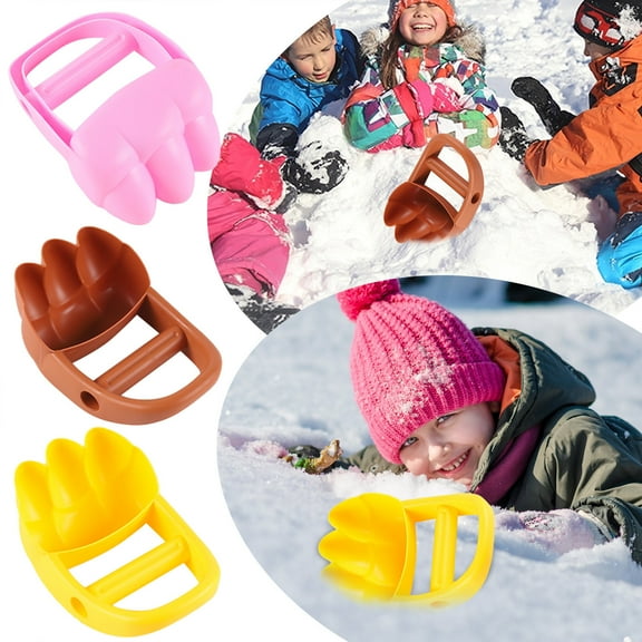 Dinosaur Snow Removal Toys Winter Snow Toys Beach Toys Children's Toys Outdoor Play Snow Sled for Kids with Break Toddler Snow Shovel Boys Snowball Heart Sled for Toddlers Age 1-3 Winter Animals Snow