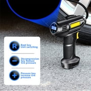 Avid Power Cordless Tire Inflator, 120W Rechargeable Air Compressor with Digital Gauge & Car Adapter, Portable for Cars, Bikes & Inflatables