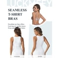 thumbnail image 4 of LUCKMEEY Wireless Mesh Bras for Women Seamless Full Coverage Push up Bra Plus Size, 4 of 6