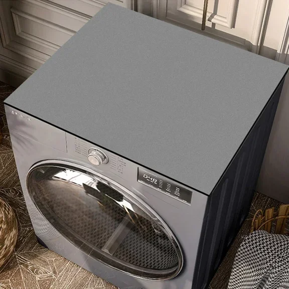 Washer Dryer Top Protector Mat, Non Slip Quick Drying Washer Dryer Countertop Cover for Home Kitchen Laundry Room