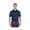 NAVY, variant on 8610 Men'S Cool & Dry 8 Star Elite Performance Interlock Polo