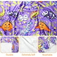 thumbnail image 4 of Halloween Throw Blanket 50x60 Inch Halloween Dinosaur Blankets Soft Lightweight Cozy Plush Blanket for Halloween Decor Kids Boys Girls Gifts, 4 of 6