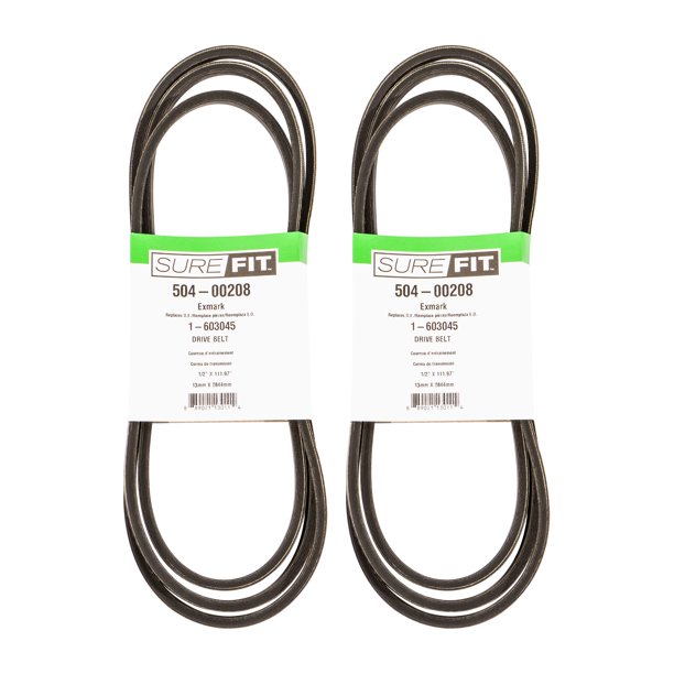 SureFit Deck Drive Belt Replacement for Exmark 1603045 52"60" Turf Tracer Turf Ranger Mowers 1/