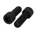 thumbnail image 3 of Unique Bargains 5pcs M12x35mm 12.9 Grade Hex Socket Cap Left Hand Thread Screw Bolt Black, 3 of 3