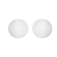 thumbnail image 2 of 2Pcs Pads for No Steel Ring Bra Sports Underwear Matching Sponge Pad Removable Insert Chest Pad for Woman (One Size, White), 2 of 4