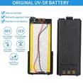 thumbnail image 2 of Batería Baofeng UV-5R 3800 mAh BL-5 extendida para radioaficionados, 2 of 9