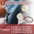 thumbnail image 2 of 1 Juego de Cableado de Zócalo de Luz de Señal de Giro Frontal para Volkswagen Jetta 1999-2005 No.1J0953123 Conector de Pigtail de Bombilla, 2 of 7