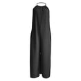 thumbnail image 4 of Ailaofu Women's Summer Halter Neck Sleeveless Solid Color Jumpsuit, Fashion Casual Beach Vacation Jumpsuit with Pockets, 4 of 7