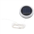 thumbnail image 5 of 3 Uds. Tapa de Luz Decorativa Solar para Exteriores, Resistente Al Agua, Vidrio de EnergíA Solar, Accesorios de Luz Decorativos, Blanco CáLido, 5 of 5
