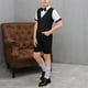 thumbnail image 2 of Odeerbi Chicos 4 Pcs Caballero Traje Formal Manga Corta Vestido Camisa + Traje Pantalones Cortos + Chaleco + Corbata Escenario Rendimiento Trajes Conjunto, 2 of 4
