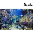 thumbnail image 3 of GZHJMY Beach Theme Area Rug 4'x6', Caribbean Reef Fish Ocean Animal Polyester Area Rug Mat for Living Dining Dorm Room Bedroom Home Decorative, 3 of 6