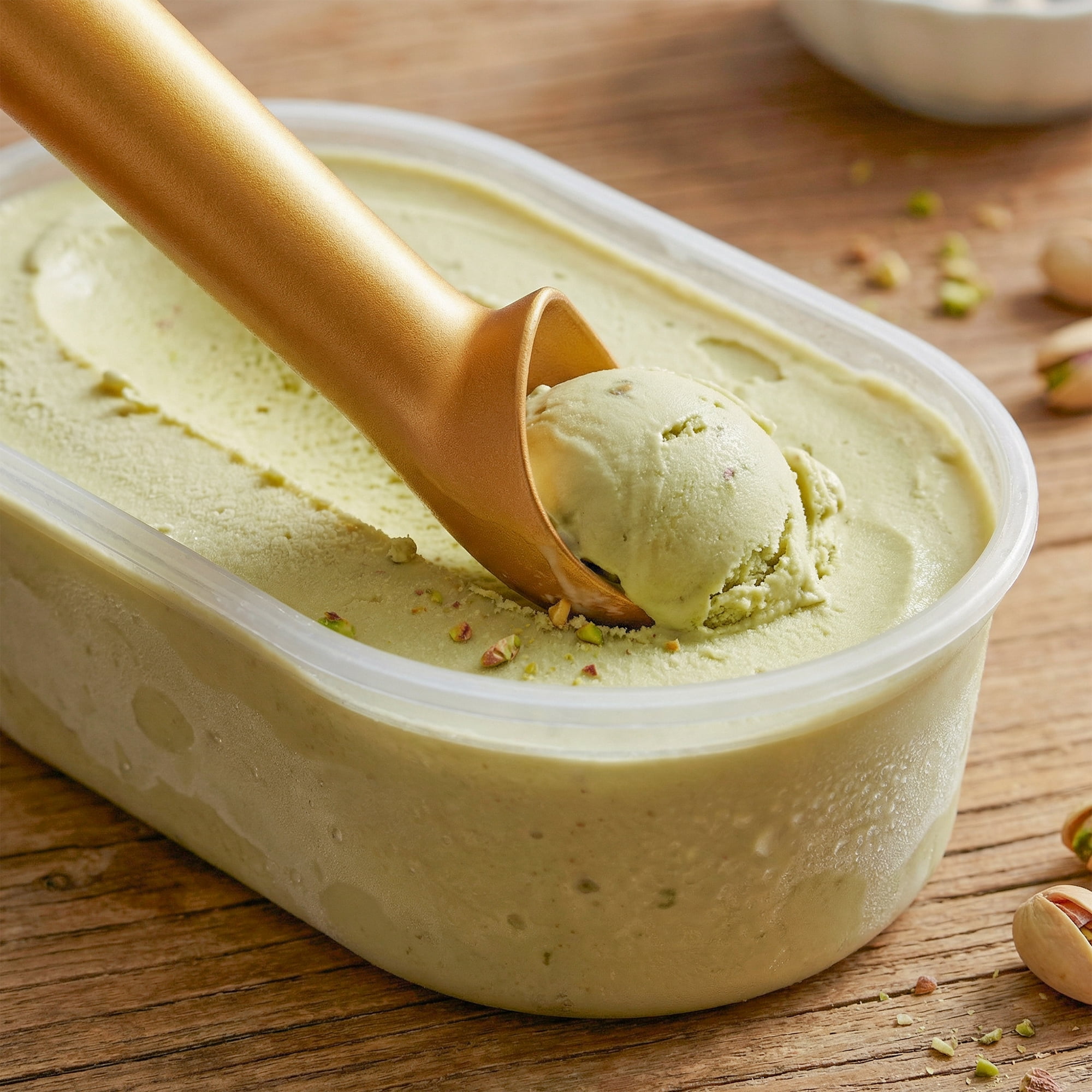 Unique Bargains Stainless Steel Ice Cream Scoop with a great Handle Gold