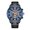 Black, variant on MEGIR Stainless Steel Bracelet Watch Luxury Business Men Casual Quartz Clock Big Dial Wristwatch