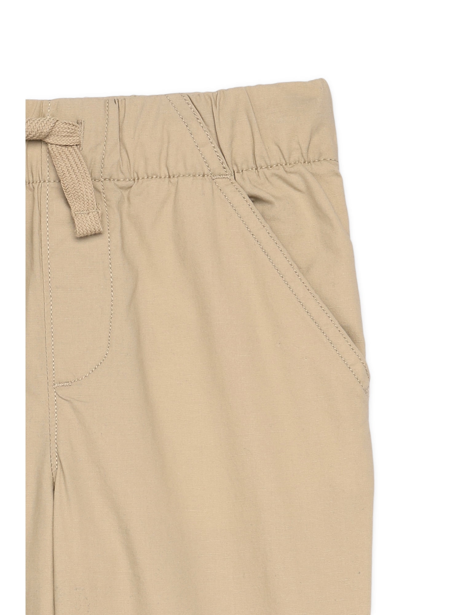 Wonder Nation Little Boys Jogger Pants, 2-Pack, Size 4-10