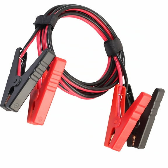 GOOHOCHY  Car Ignition Line Jumper Cable Heavy Duty Wire Battery Black