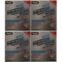 Rugby Large Sugar-Free Original Nicotine Gums, 2mg, 110 Count, 4-Pack