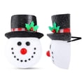 thumbnail image 3 of Snowman Lampshade Santa Claus porche Cubierta de luz Decoración Corredor Hogar Lámpara de pared Colgante Lámpara-Chimney Festival Indoor 2pcs Muñeco de nieve Inevent HA010299-04, 3 of 6