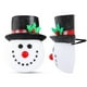 thumbnail image 3 of Muñeco de nieve Pantalla Papá Noel Porche Cubierta de luz Decoración Hogar Pasillo Lámpara de pared Lámpara colgante-Chimenea Festival Interior 2 piezas Muñeco de nieve Inevent HA010299-04, 3 of 7