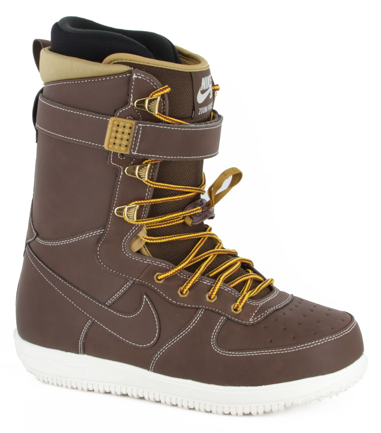 Nike Zoom Force Mens Snowboarding Boots Barkroot Brown/ Barkroot Brown-Metallic - Walmart.com